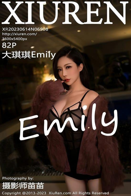 [Xiuren秀人网]2023.06.14 NO.6908 大琪琪Emily[82+1P／654MB]